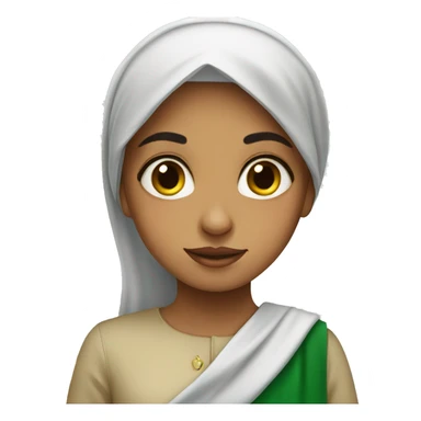 Saudi girl  sticker