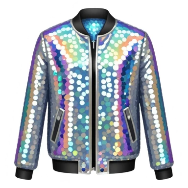 sparkling jacket sticker