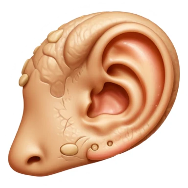 solo orecchio sticker