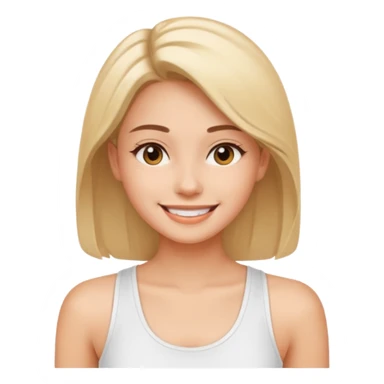 A clean girl aesthetic sticker