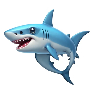 Cinematic Comical Hammerhead Shark Portrait Emoji, Head tilted dramatically with an exaggeratedly shocked expression, featuring its iconic wide-set eyes on a distinct hammer-shaped head, a sleek body with comically expressive fins, and a quirky, animated demeanor, Simplified yet hilariously expressive features, highly detailed, glowing with a slightly sassy oceanic glow, high shine, dramatic yet playful, stylized with an air of cheeky marine mischief, soft glowing outline, capturing the essence of a meme-worthy hammerhead that looks ready to side-eye its way into viral fame! sticker