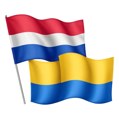 poland ukraine flag sticker