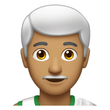 Algerian man sticker