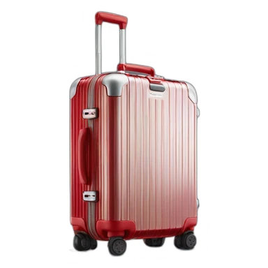 One Rimowa red Essential Cabin luggage sticker