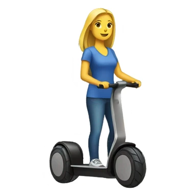 segway femme sticker