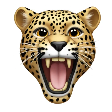 leopard sticker