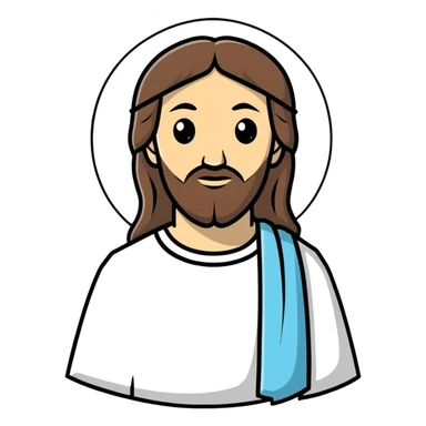 Jesus sticker