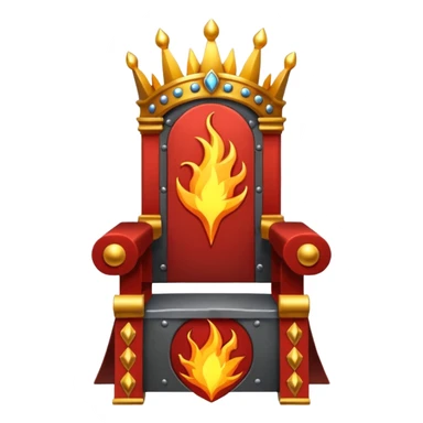 game of fire throne sticker