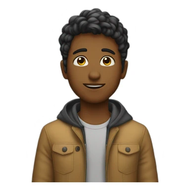 garçon beau sticker