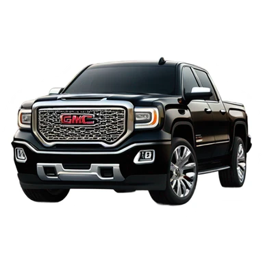 Car gmc Denali 2024 black  sticker