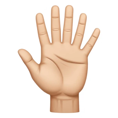 rock hand sign sticker