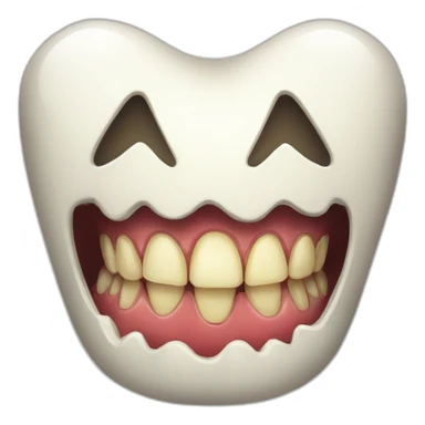 teeth-teeth-scary-iphone-android-many-many-help-scary-collective sticker