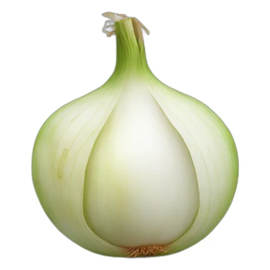 half of an onion tears sticker