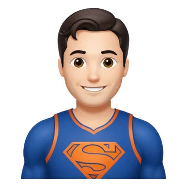 Superman new york knicks sticker