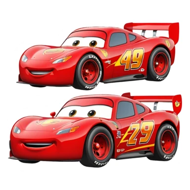 Lightning McQueen chachow sticker