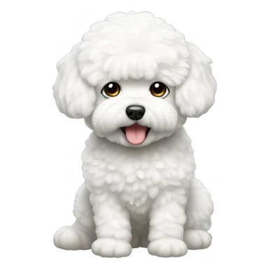 Bichon Frize dog sticker