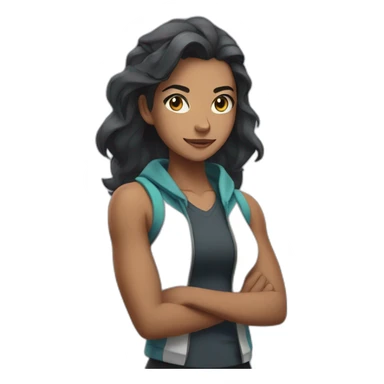 Gym Leader Nessa sticker