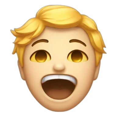 Crying-laughing-depression sticker