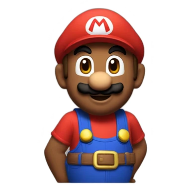 Mario et pitch sticker