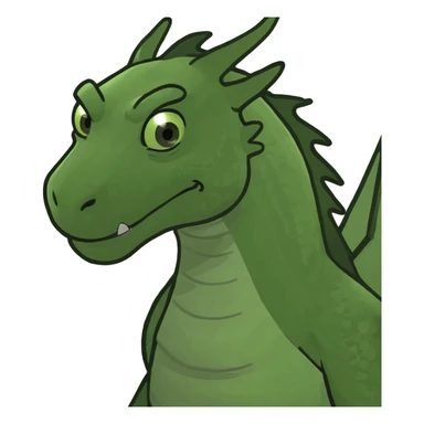 Dragon on irland in fire sticker