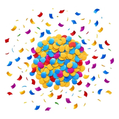 Confetti  sticker