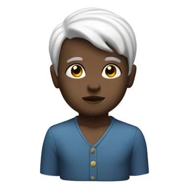 Eraser head baby sticker