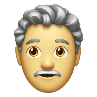 spinning head sticker