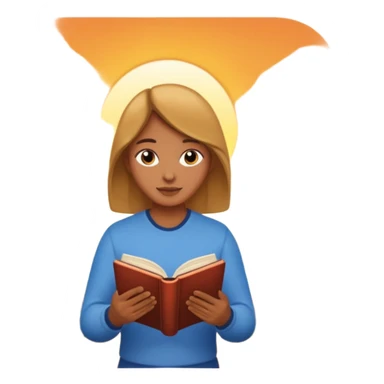 Sunrise with book sticker