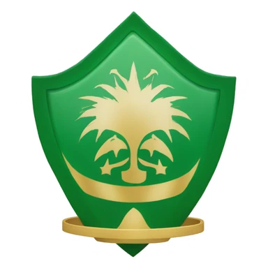 Emblem of the Kingdom of Saudi Arabia sticker