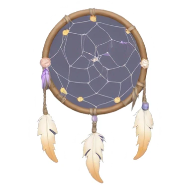 crescent-dreamcatcher sticker