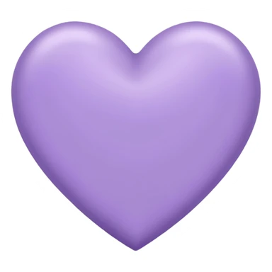 lavender heart  sticker