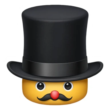 tophat sticker