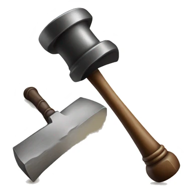 Auction hammer landing with the statement written below it "Sold to the highest bidder!" sticker