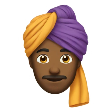 Turban sticker
