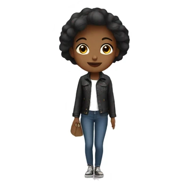 Girl in Paris  sticker