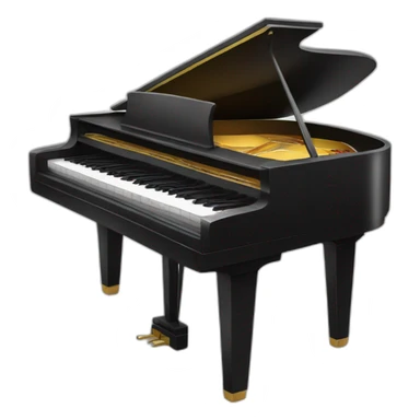 a piano sticker