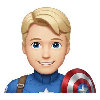 Captain America Steve Rogers sticker