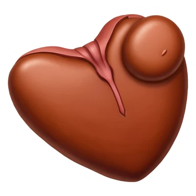 create a raw liver emoji sticker