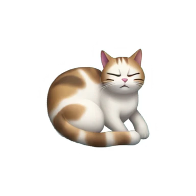 Cat relaxing in a pool  sticker