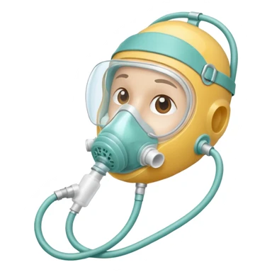 Oxygen Mask sticker