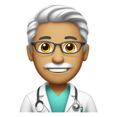 A crazy medical doctor sticker