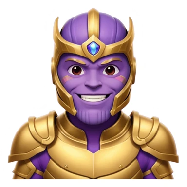 I want emoji of thanos sticker