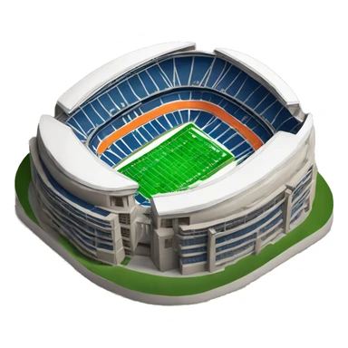Denver broncos stadium sticker