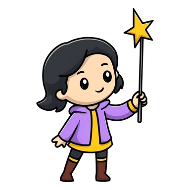 fairy godmother sticker