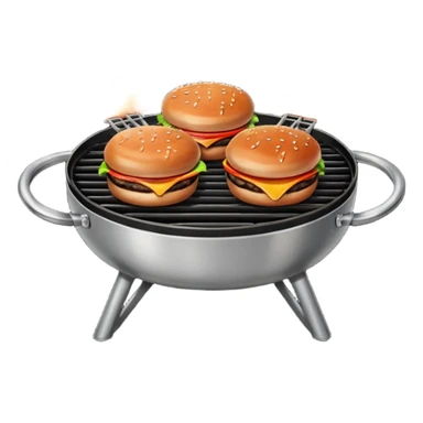 grilling burgers and rib ticklers sticker