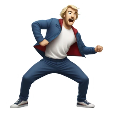 Mr beast hitting the griddy sticker