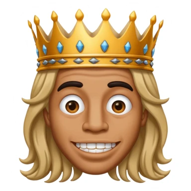 King Von with grills sticker