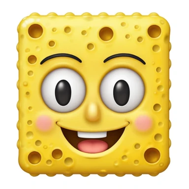 Fait un emoji bob l eponge sticker