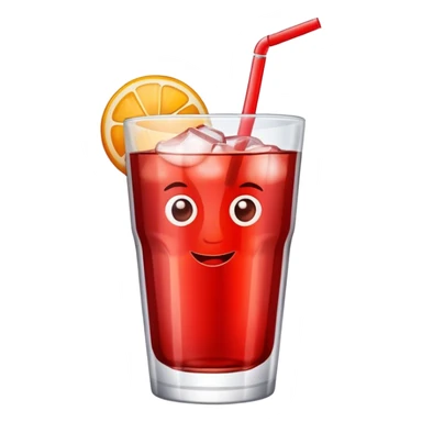 Soda with red saying Alani sticker