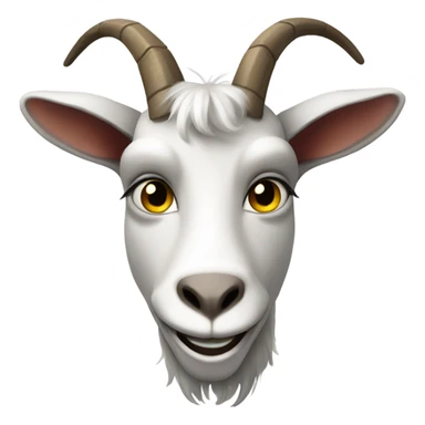 Criminal goat grinning sticker
